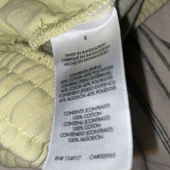 WeWoreWhat, Pale Pastel Yellow Rolled Hem Shorts - Picture 10 of 15